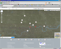 lvt screen Google maps