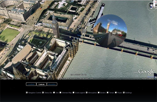 london google earth2 Google Earth London Virtual Tour